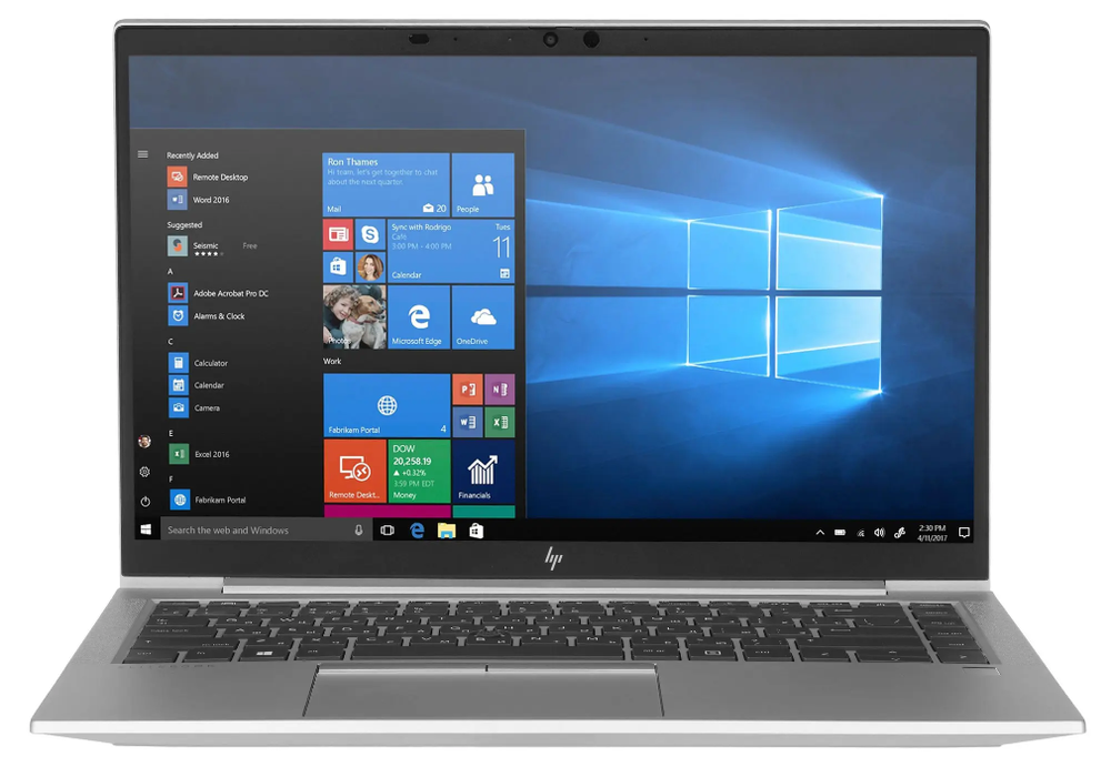 14" Ноутбук HP EliteBook 845 G7 (1920x1080, AMD Ryzen 3 Pro 4450U, RAM 8ГБ, SSD 256ГБ, AMD Radeon Graphics, Win 10 Pro)