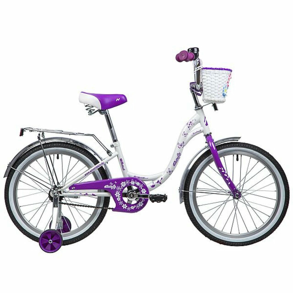 Детский велосипед Novatrack Butterfly 20" (2019)