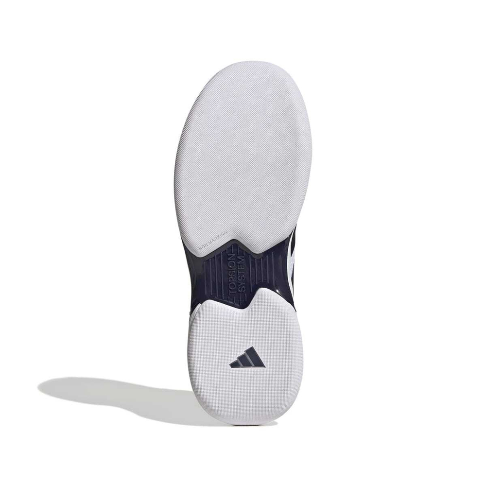 Мужские кроссовки теннисные Adidas CourtJam Control M Carpet - cloud white/team navy/cloud white