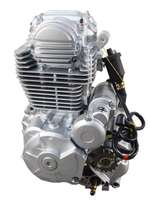 Двигатель 4т. 250 см3 172FMМ (-5) ZONGSHEN (PR250) (баланс вал.) 5МКПП, кик+электростартер