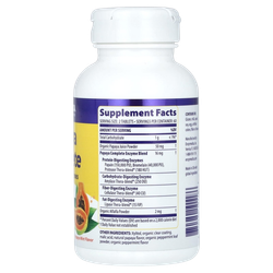 Enzymedica Papaya Complete Papaya Mint 120 таблеток , Папайя и Мята Ферменты