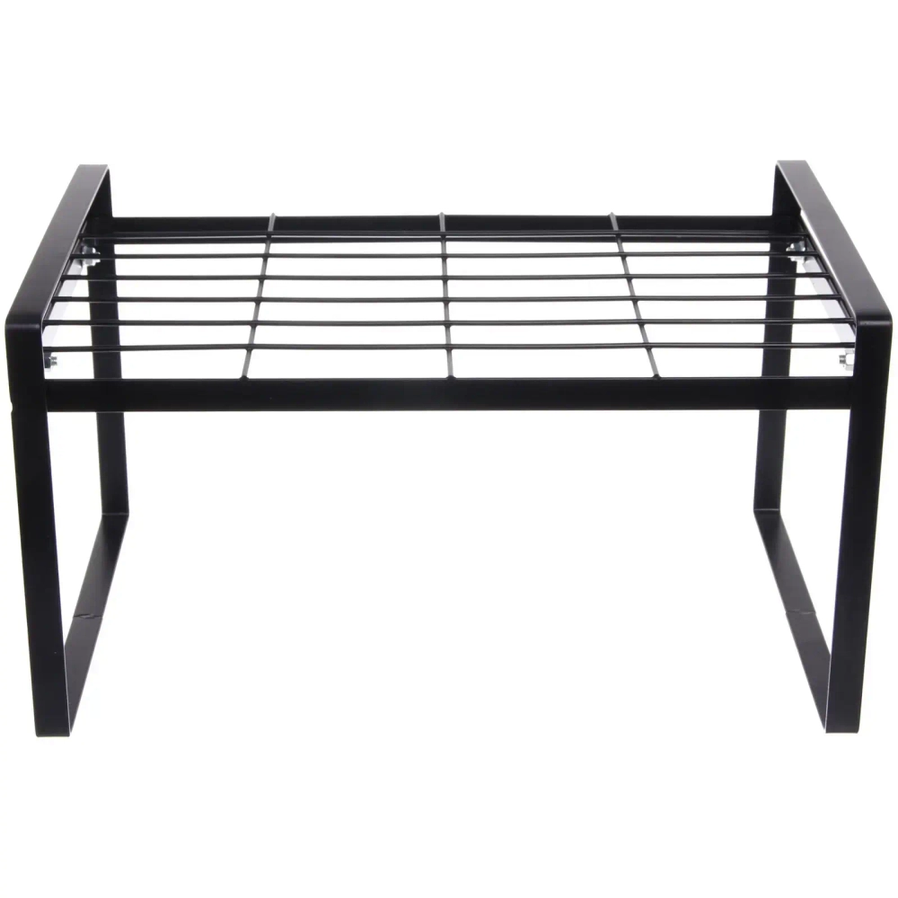 Полка металлическая универсальная «ФАНАДЕРО», цвет черный, 33*20.5*18.5см (лейбл)