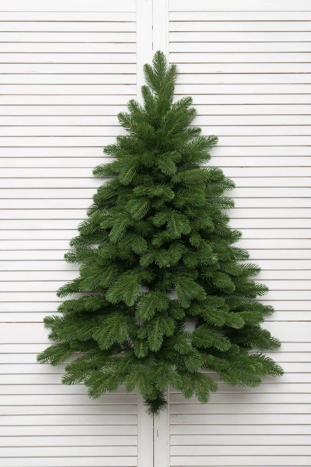 Искусственная елка Царская Де Люкс настенная 90 см., 100% Литая хвоя, ЕлкиТорг (125090)