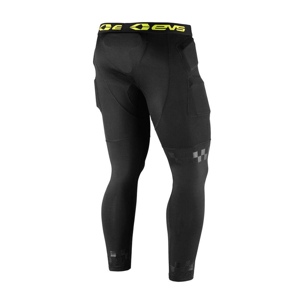Леггинсы защитные EVS BLACK Tug 3/4 Impact утепленные