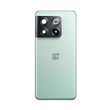 Задняя крышка для OnePlus 10T зеленая (Jade Green) со стеклом камеры