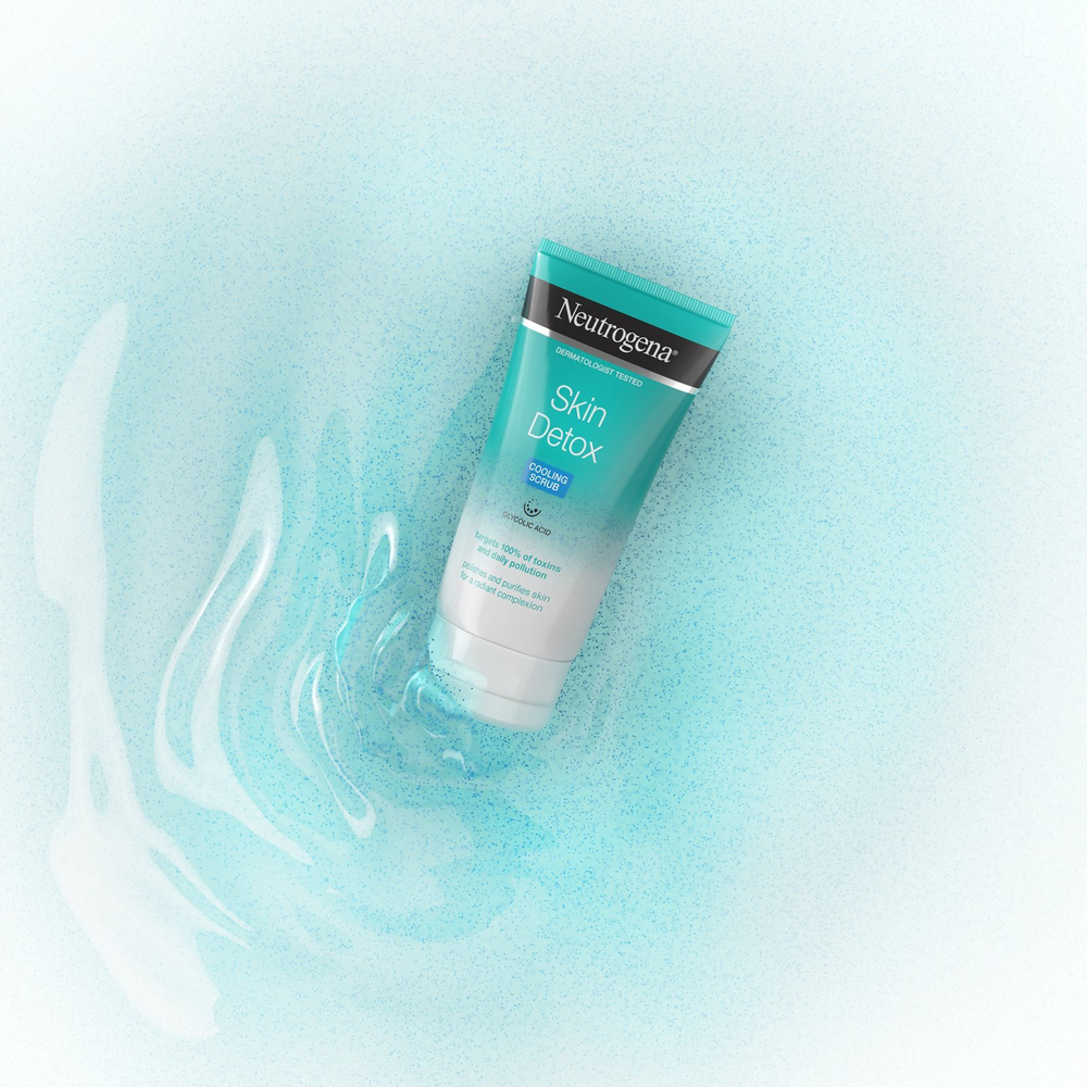 Neutrogena Skin Detox - очищающий скраб для лица /   150  ml  / GTIN 3574661430720