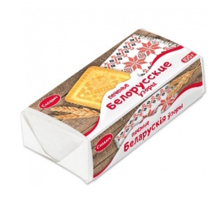 Печенье "Белорусские узоры" 100г. Слодыч