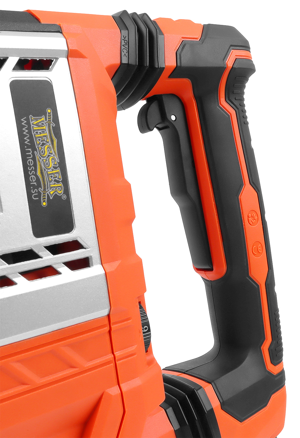 Электрический отбойный молоток Messer DS-45, SDS-maх, 1700 Вт, 45 Дж.