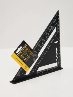 Угольник свенсона, треугольник металлический, строительный, столярный 18 см