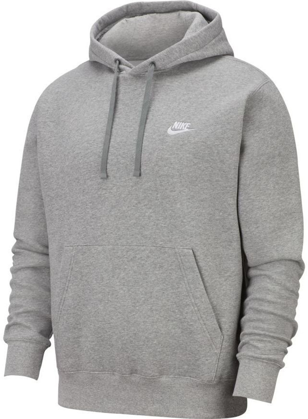 Мужская теннисная кофта Nike Sportswear Club Hoodie PO BB - серый