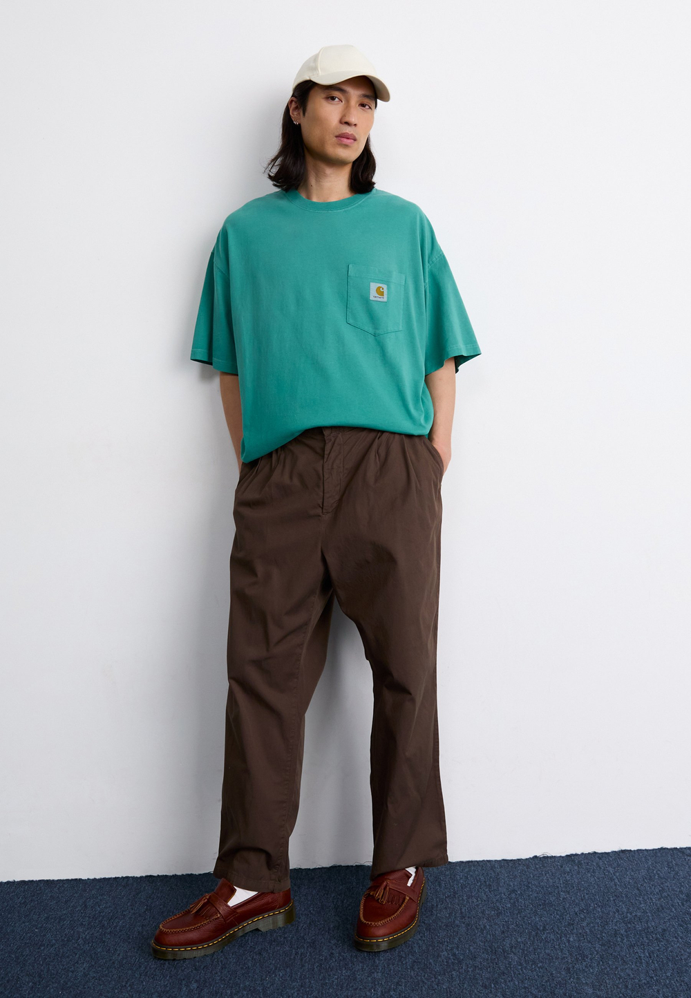 Carhartt WIP EVAN  - Тканевые брюки - Коричневый