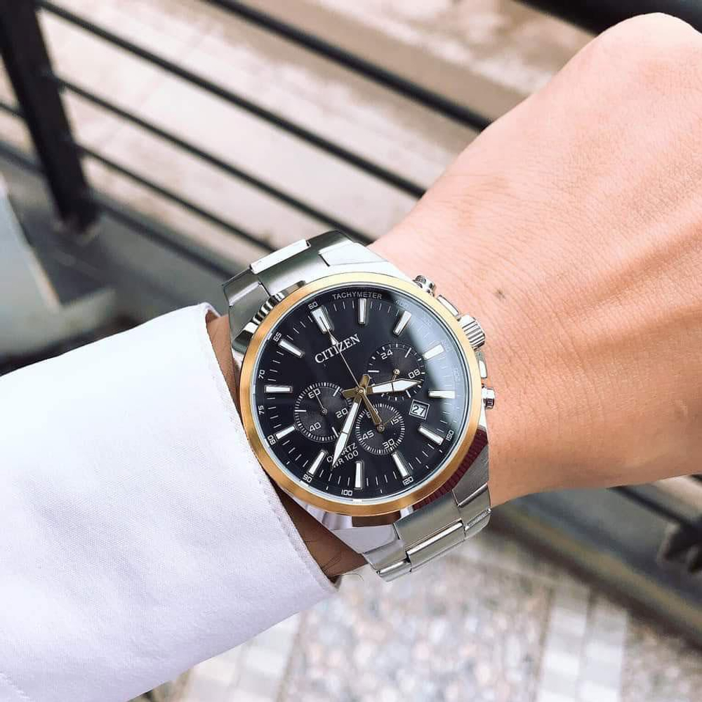 Мужские японские наручные часы Citizen AN8174-58E