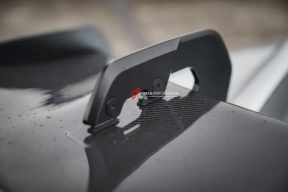 Карбоновый спойлер для Porsche 718 Cayman GT4RS Порше