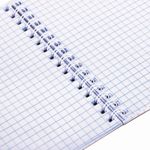 Блокнот А5 (165х205 мм), 60 л., гребень, картон, выборочный УФ-лак, клетка, ПЗБМ, Крафт, 099536