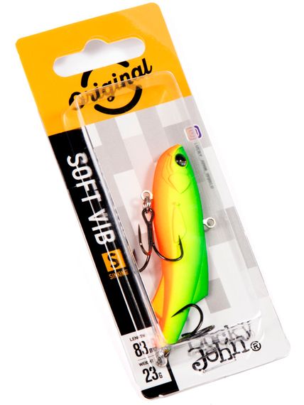 Воблер тонущий вертикальный LJ Pro Series SOFT VIB 83/010