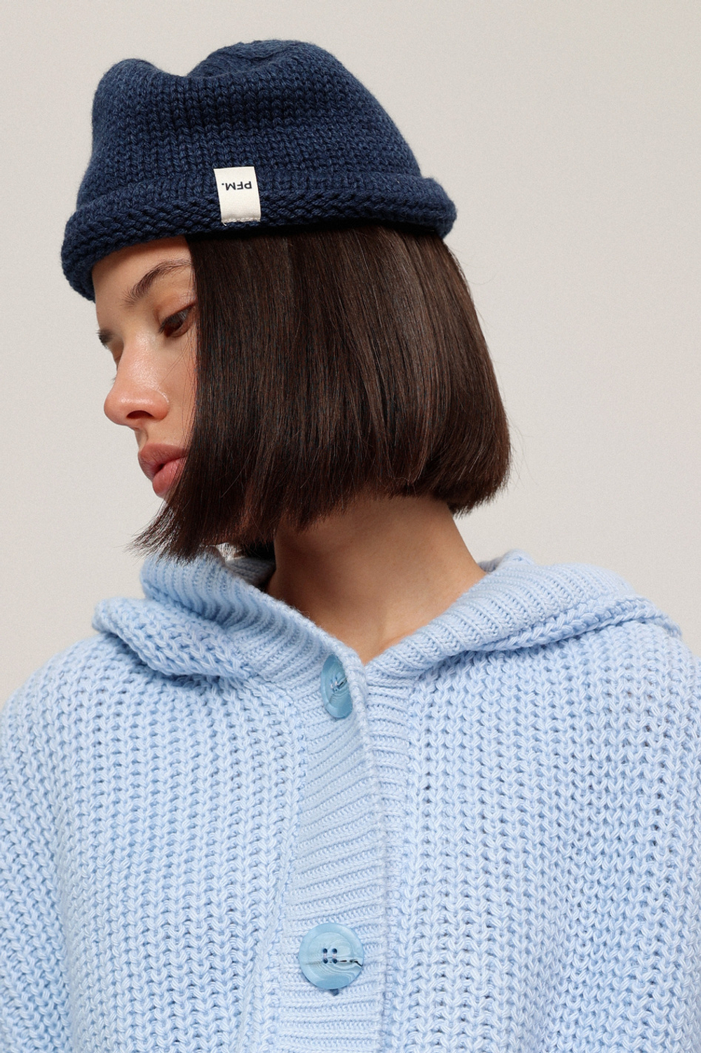 Шапка вязаная