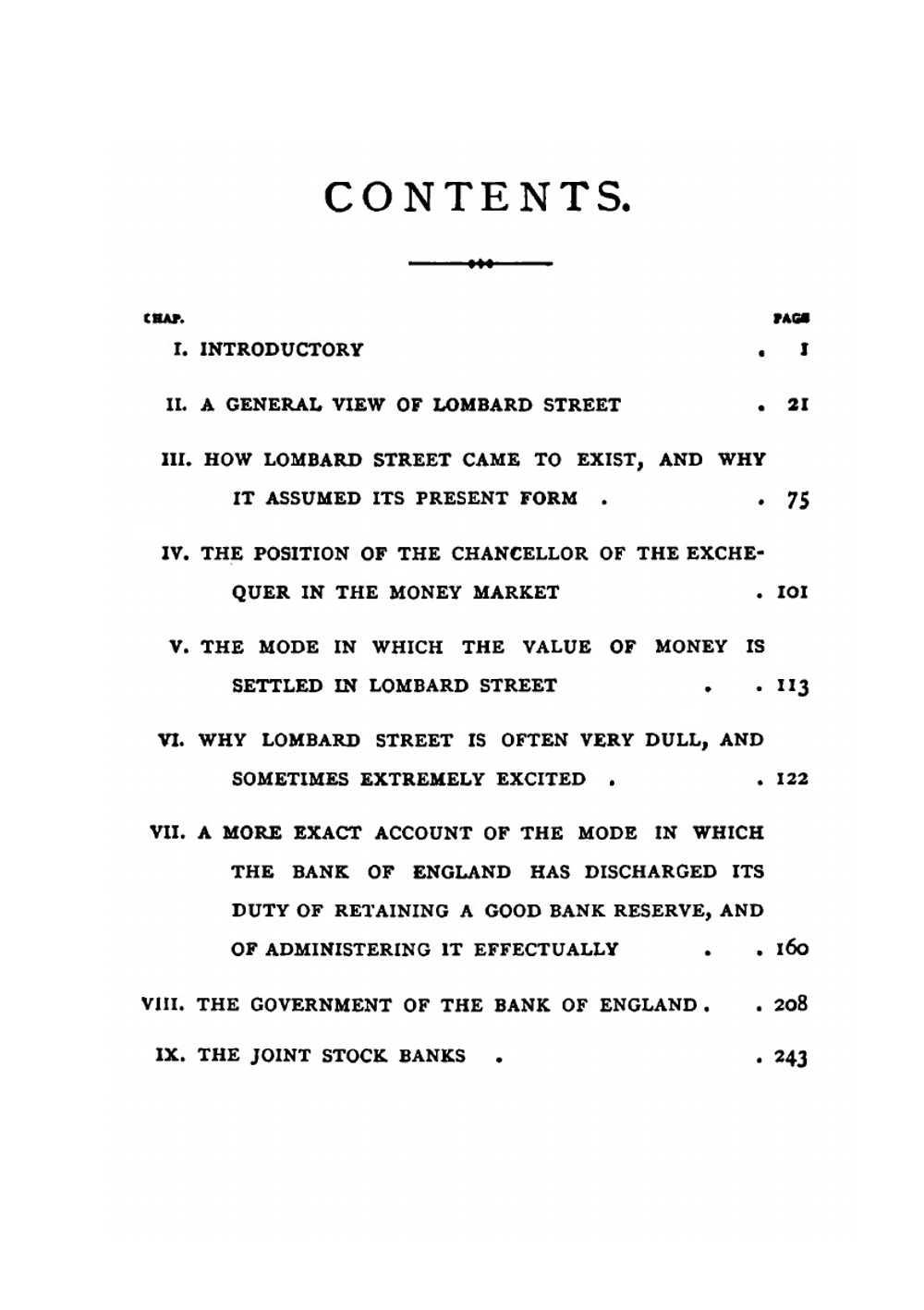 Lombard street, a description of the money market | Walter Bagehot