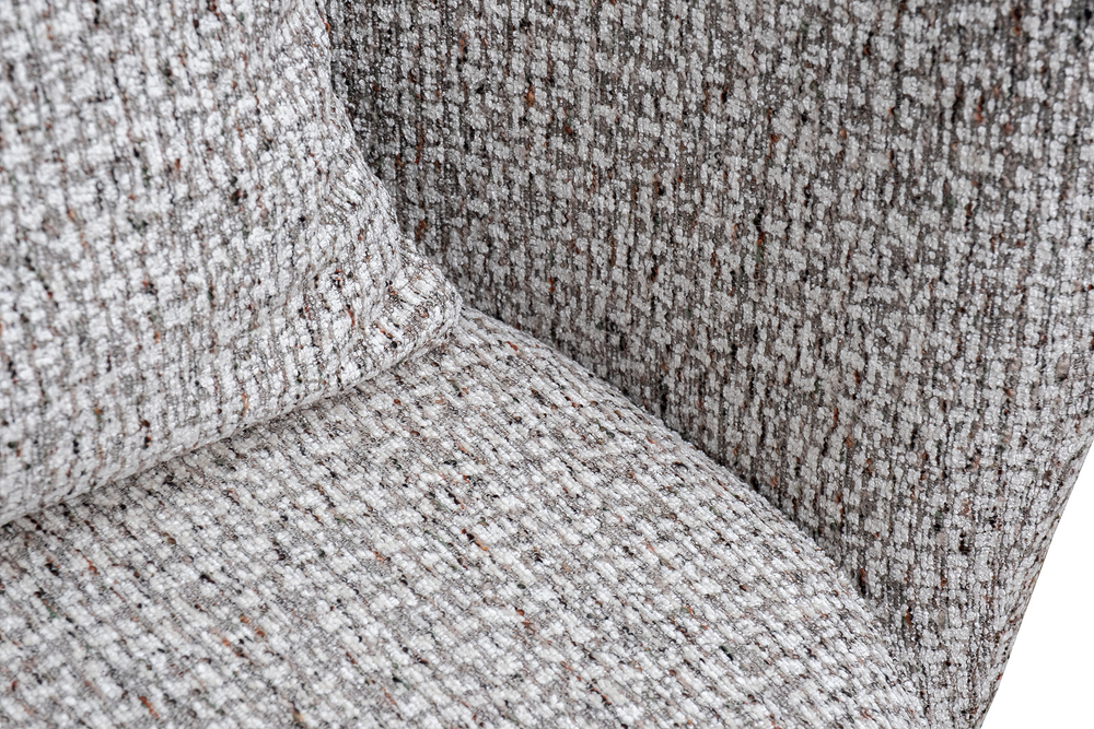 Кресло вращающееся шенилл 70х77х80см Garda Decor Verona серое