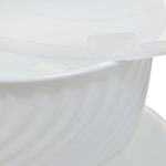 Салатник стеклокерам, кругл, 3 шт, 19,16,14 см, с крыш, Белый, Daniks, HDW-55/66/75 292666