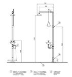 Аварийная система нерж. сталь BOCCHISF SC710 зеленый