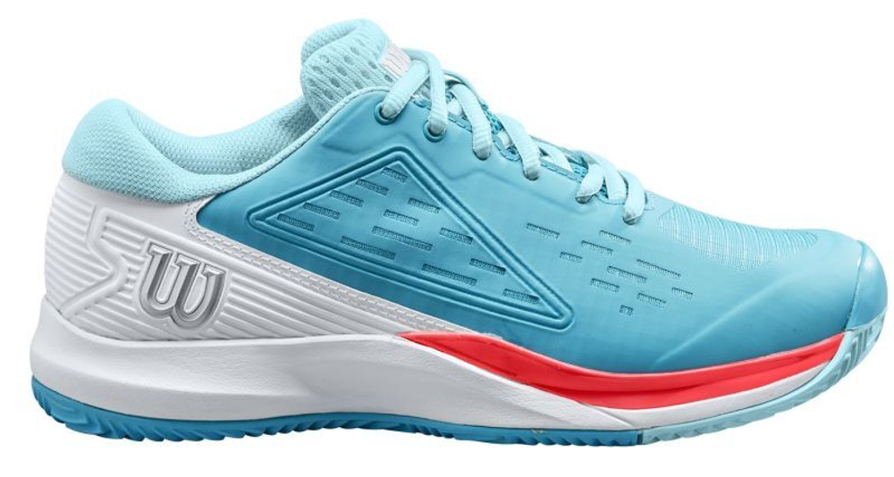 Женские Кроссовки теннисные Wilson Rush Pro Ace Clay W - небесный