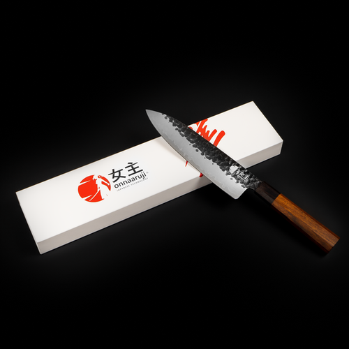 Кухонный шеф нож Onnaaruji. 21 см. Универсальный. Поварской. Hayabusa Series