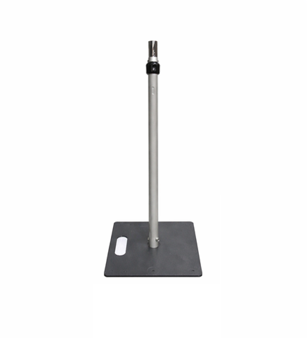 Pipe and Drape DGS - Регулируемая вертикальная стойка серебристая (90 - 150cm)