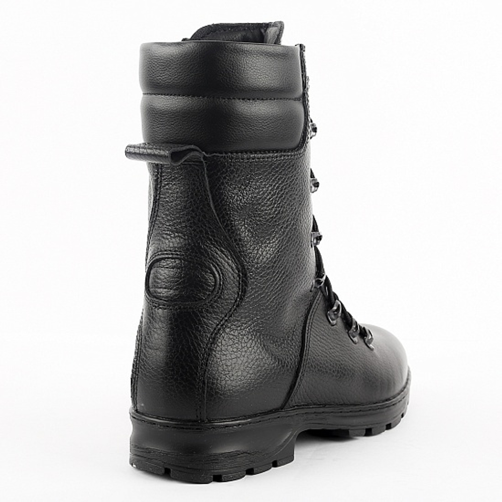 Берцы демисезонные ДОФ 5025-01 уставные из хромовой кожи