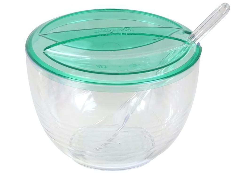 Сахарница "Fresh", мята/полупрозрачный