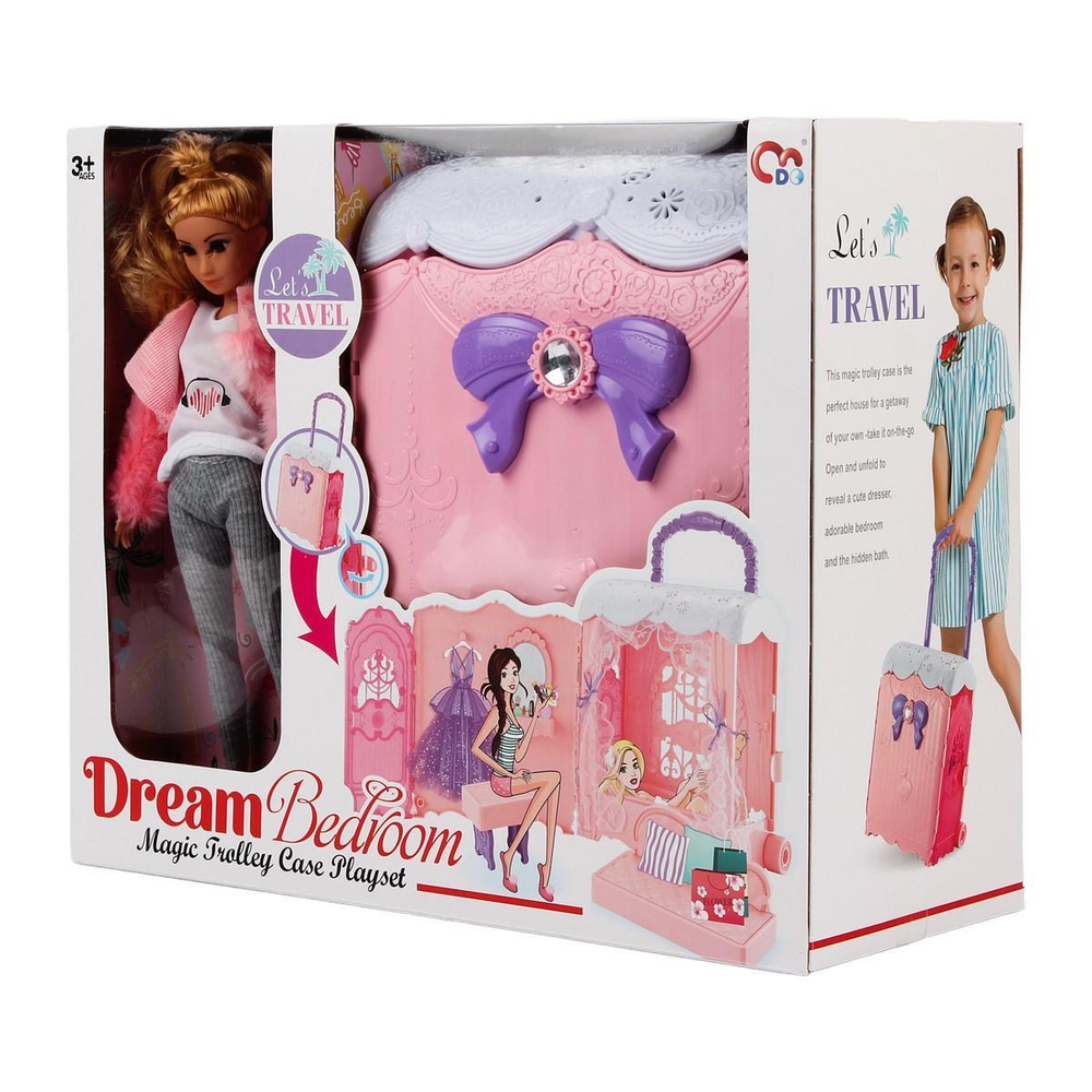 Кукла тип Модель с акессуарами, коробка JJ8710-1B