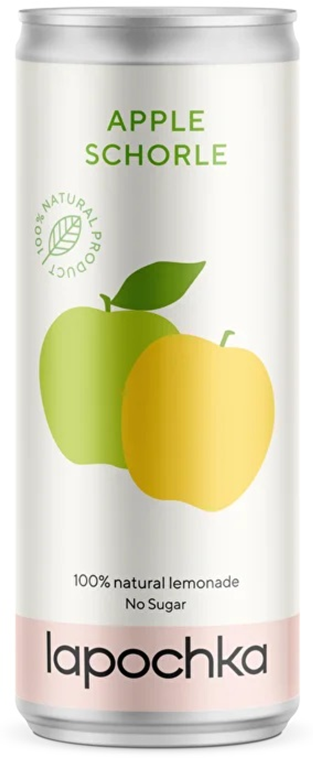 Лимонад "Яблочный шорли" Lapochka Apple Shorle 0.33 л