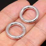 Замок (Юж. Корея), цвет серебро, размер 20 мм, цена за 1 шт