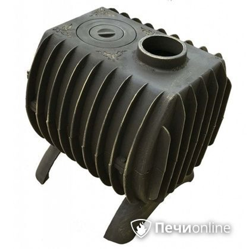 Печь-буржуйка Березка 200 чугунная с варочной конфоркой