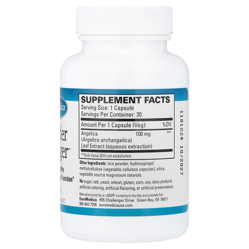 EuroMedica, Bladder Management™, 30 капсул (100 мг в капсуле)