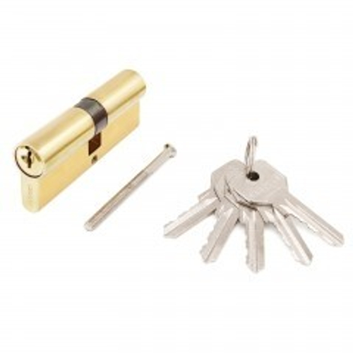 Механизм цилиндровый Стандарт Z.I.80-5K ВP 5кл латунь англ.кл/кл. (35*10*35)  / 11107