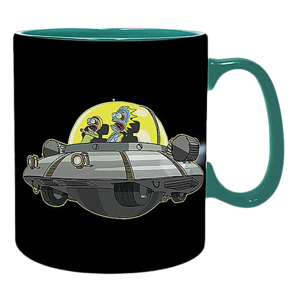 Кружка Rick & Morty Spaceship Heat Change