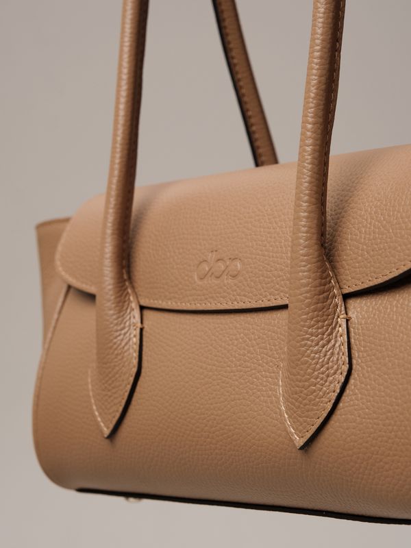 Кожаная сумка DBR 31341 капучино