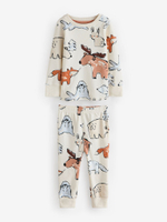 Пижама для мальчика Next B33-882, 3 шт., Бежевый, Голубой