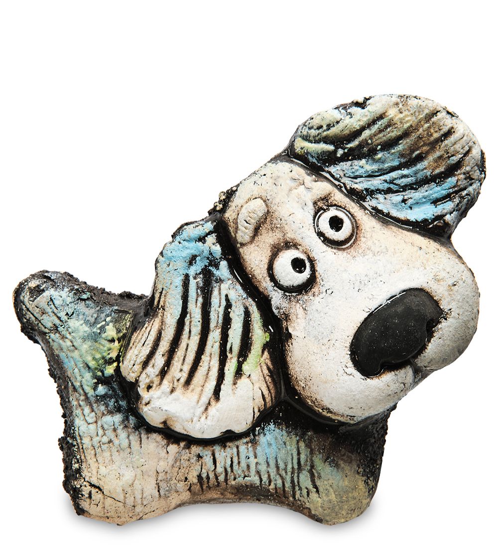 KK-181 Фигурка «Собачка-хвостик» шамот