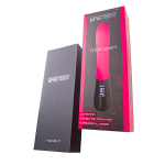 Ярко-розовый вибратор 20,5см ToyFa eroTEQ Mecawn 593001