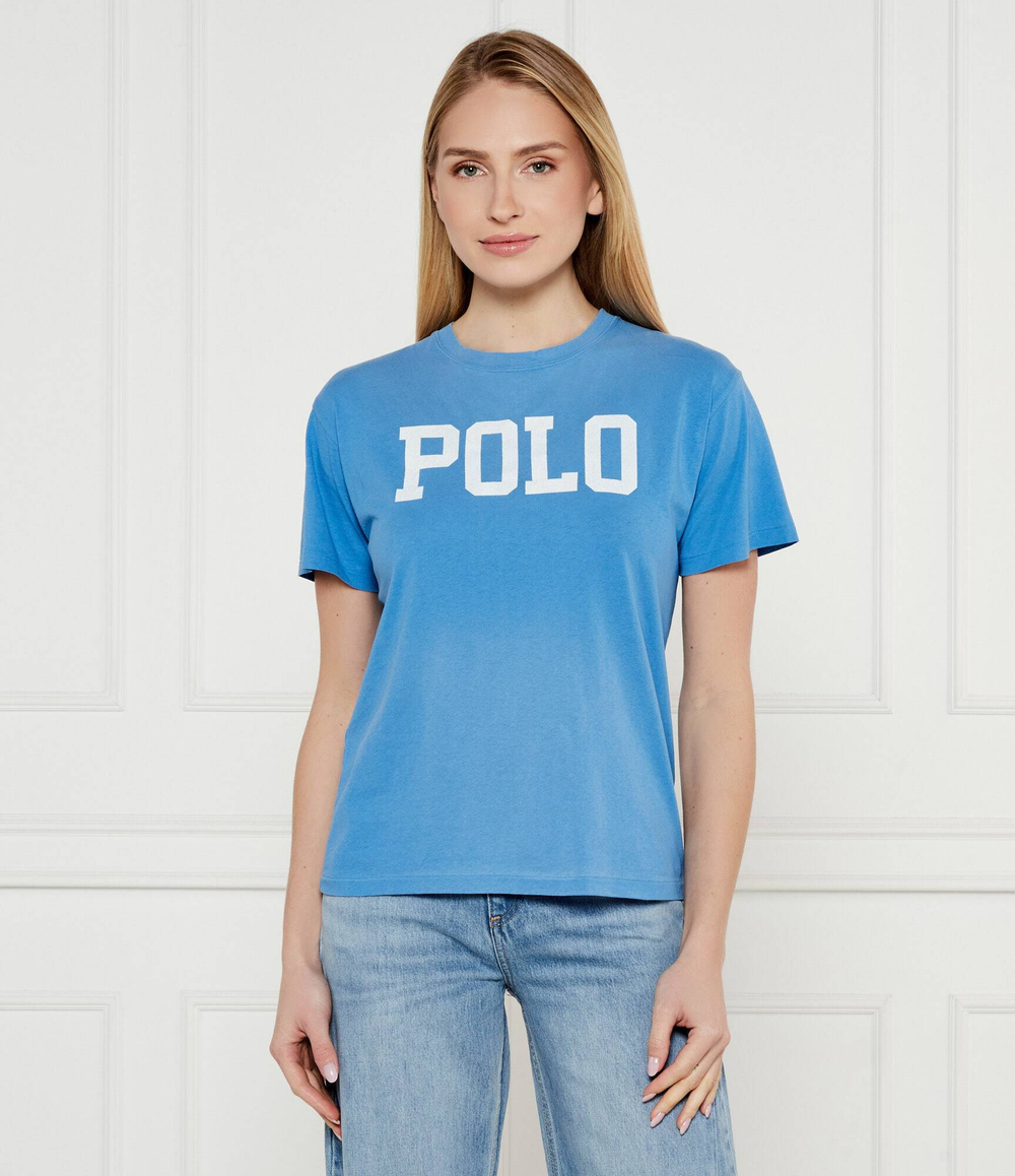 Футболка POLO RALPH LAUREN - голубой(211959617)
