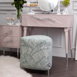 Банкетка Авиньон Мята Серебро