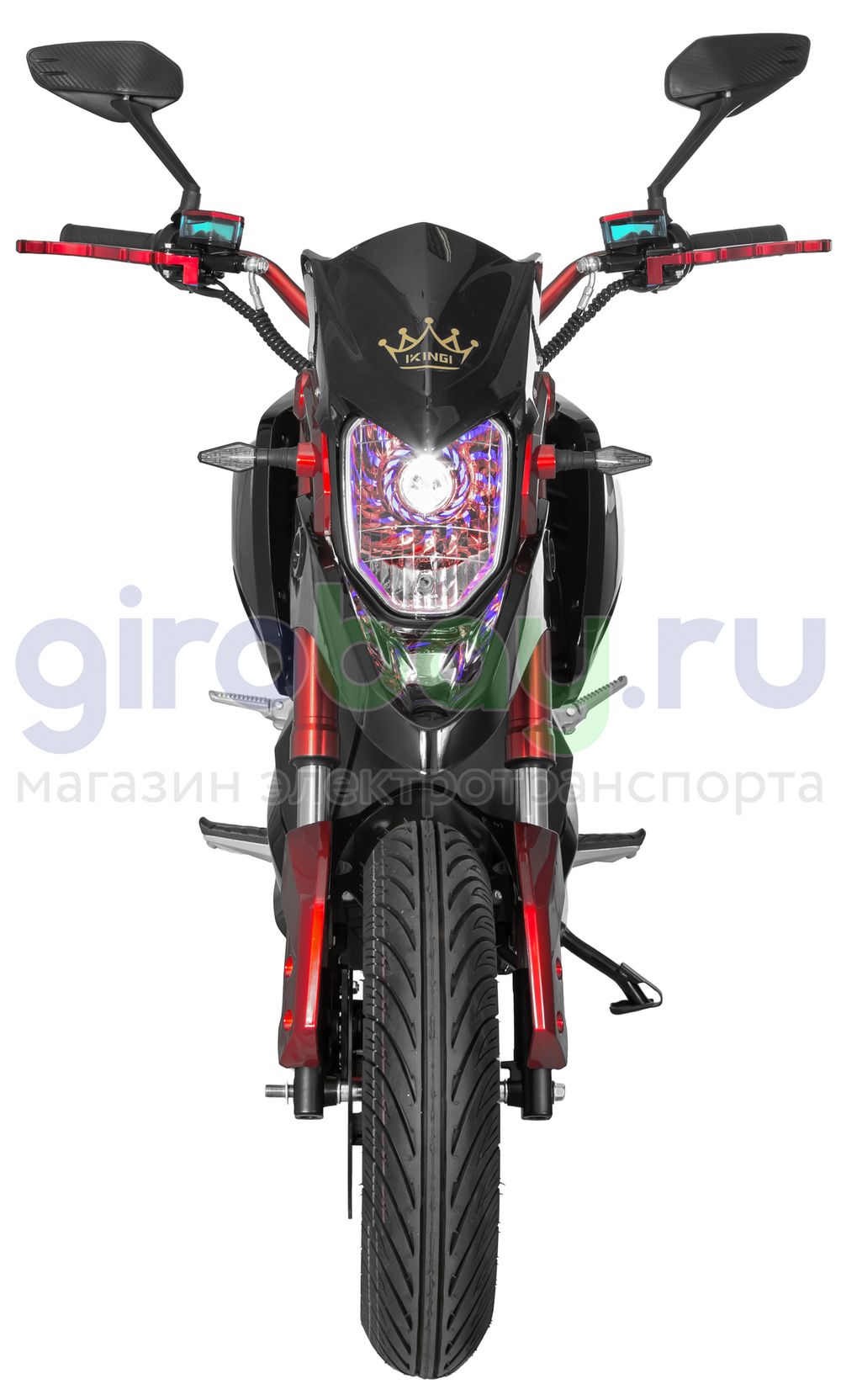 Электромотоцикл IKINGI CP8 3000W (60V/40Ah) фото №11