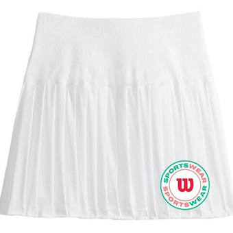 Теннисная юбка Wilson Midtown Tennis Skirt - белый