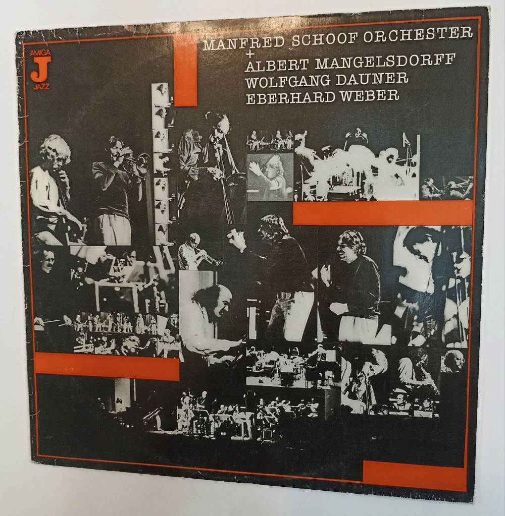 Винтажная виниловая пластинка LP Manfred Schoof Orchester Albert Mangelsdorff Wolfgang Dauner (ГДР 1984)
