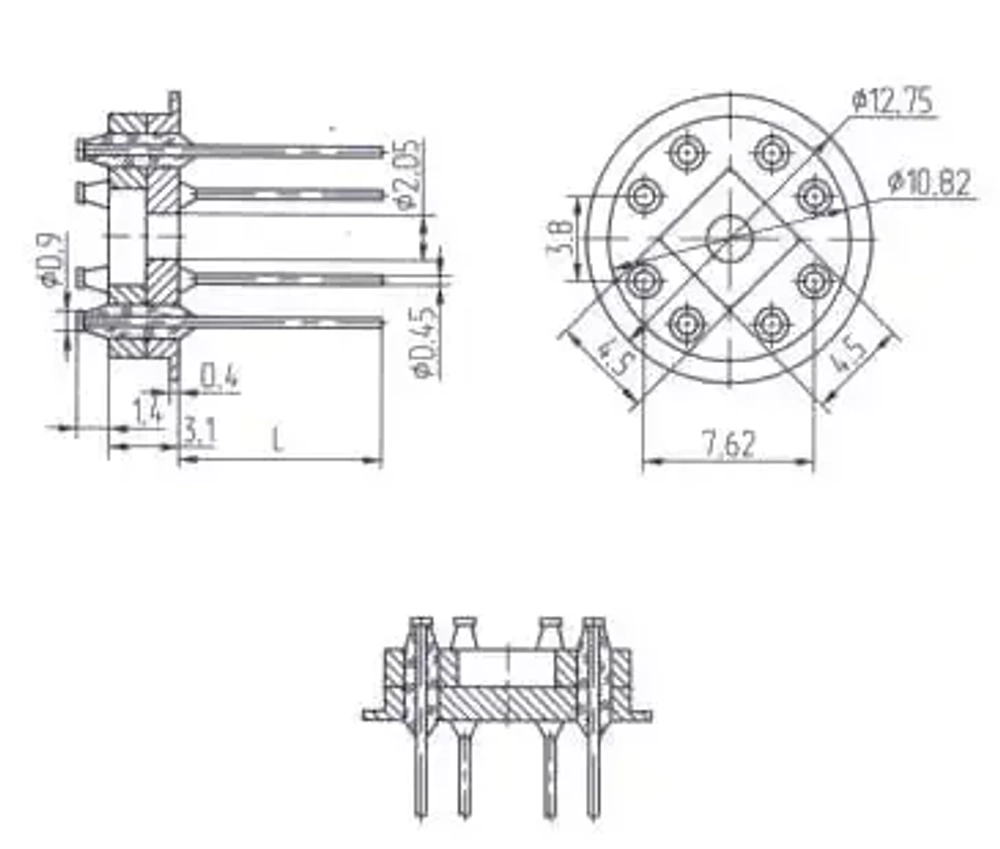 Сенсор СГ-2140-А1 на оксид углерода (СО) серии Сенсис-2000
