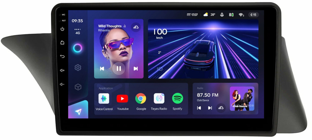 Магнитола Lexus ES250 2012-2015 (взамен монохром экрана) - Teyes CC3 на Android 10, QLED, ТОП процессор, 4Гб+32Гб, CarPlay, 4G SIM-слот