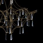 Люстра Lucciola 1E matt gold