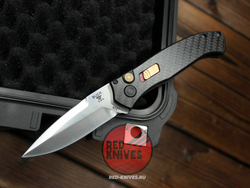 Нож Buck Auto Deploy Limited 2025 - рук. карбон, клинок сатин