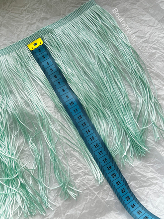 Бахрома мятная 18 см.